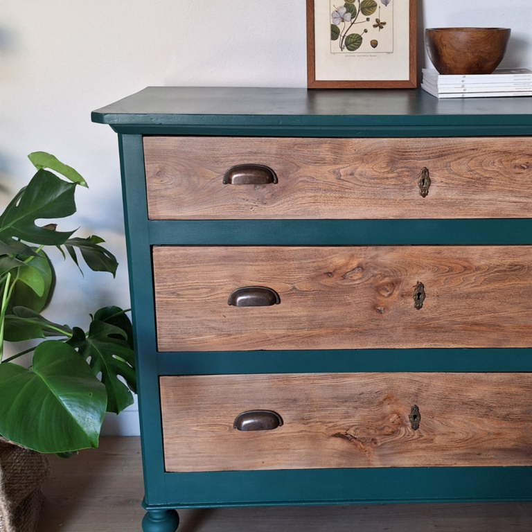 Restyling cassettone verde - Mobilettistudio