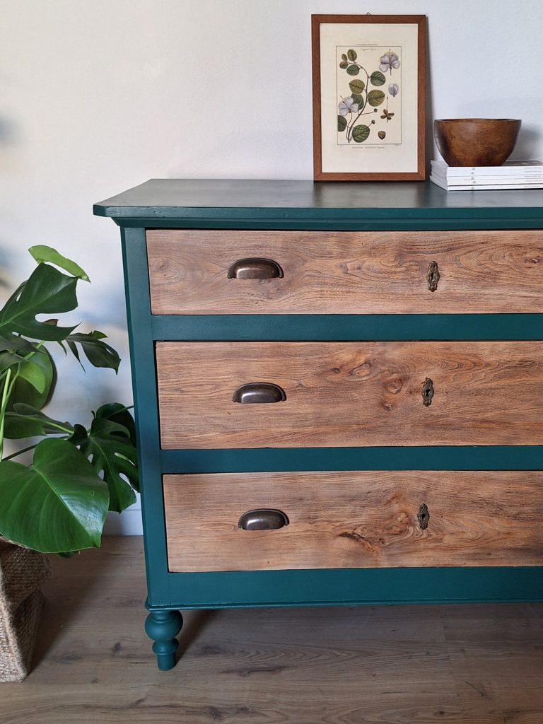 Restyling cassettone verde - Mobilettistudio