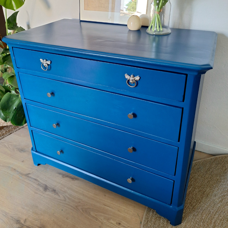 Restyling cassettone blu - Mobilettistudio