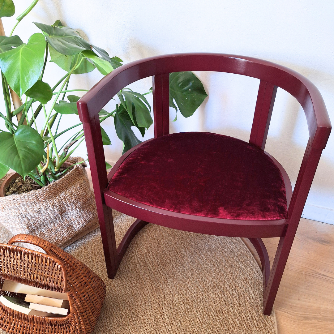 Restyling sedia borgogna